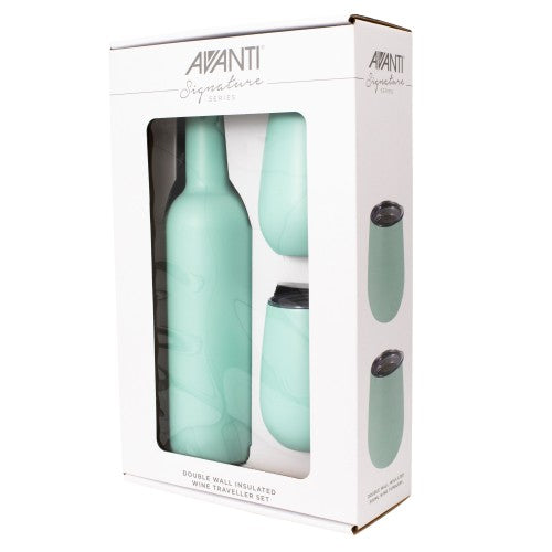 Double Wall Insulated Wine Traveller Set - Avanti