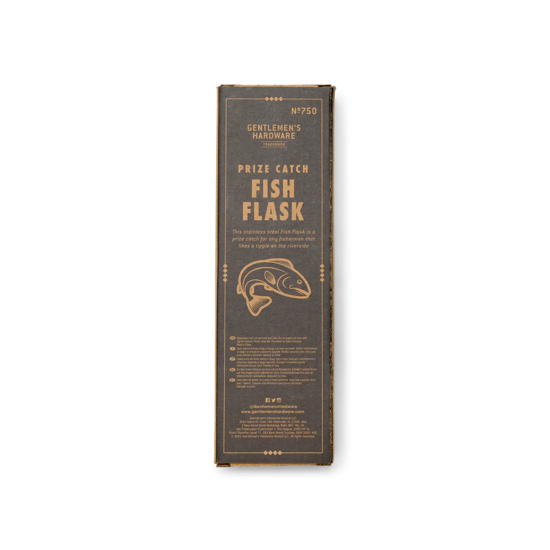 Fish Flask - Gentlemen's Hardware