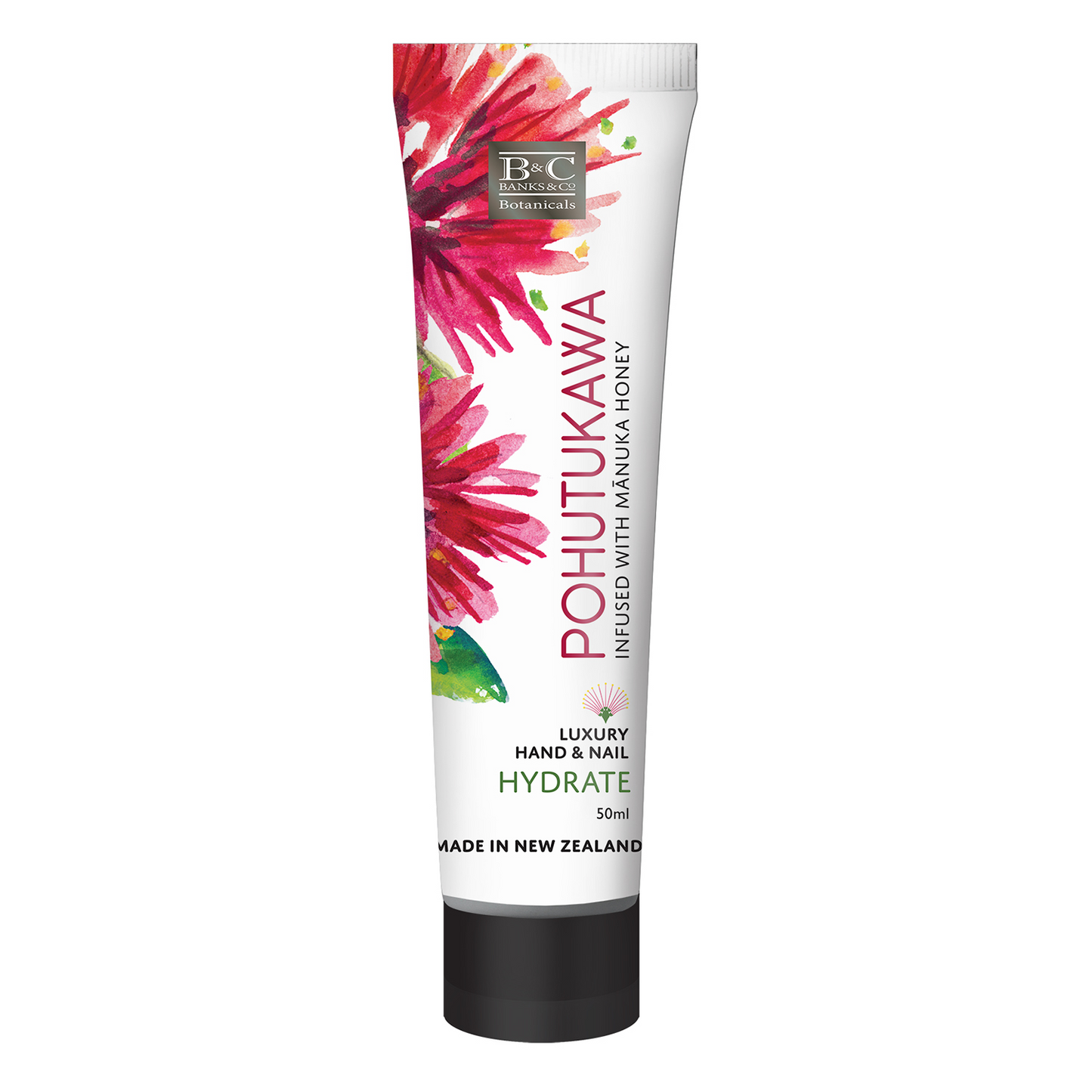 Pōhutukawa Hand & Nail Cream by Banks & Co