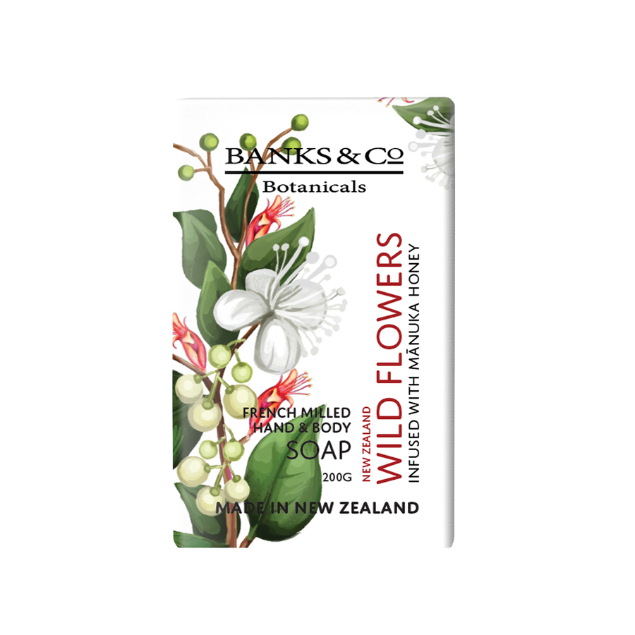 Wild Flowers Bar Soap by Banks & Co