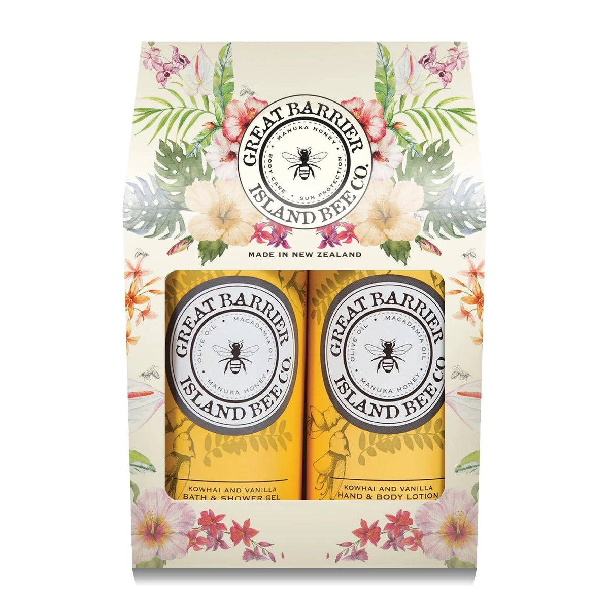 Kowhai & Vanilla Gift Pack - Great Barrier Island Bee Co