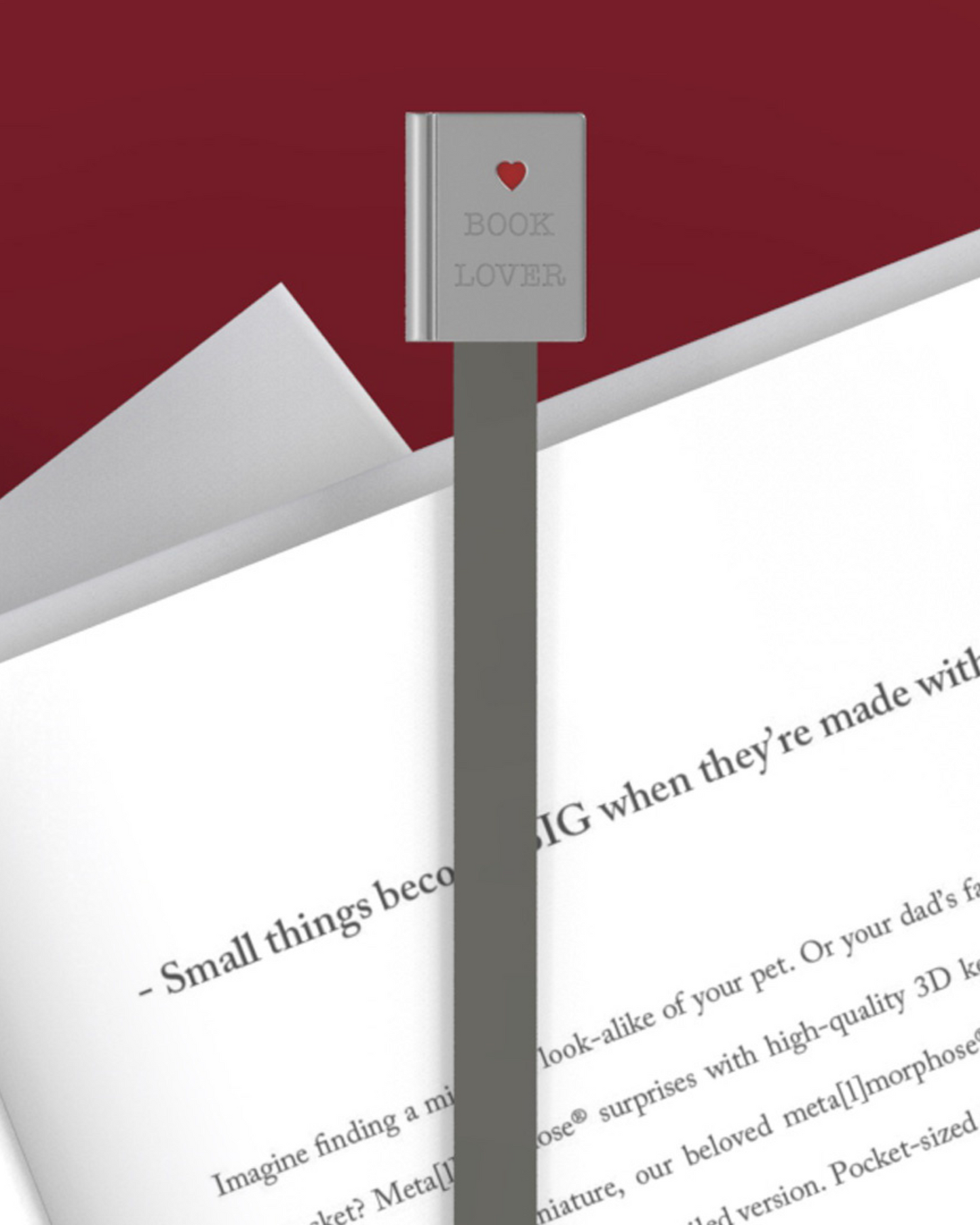 Booklover Metalmorphose Bookmarks