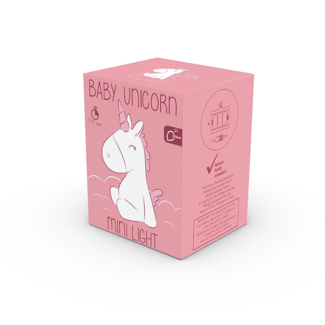 Baby Unicorn Colour Changing Night Light
