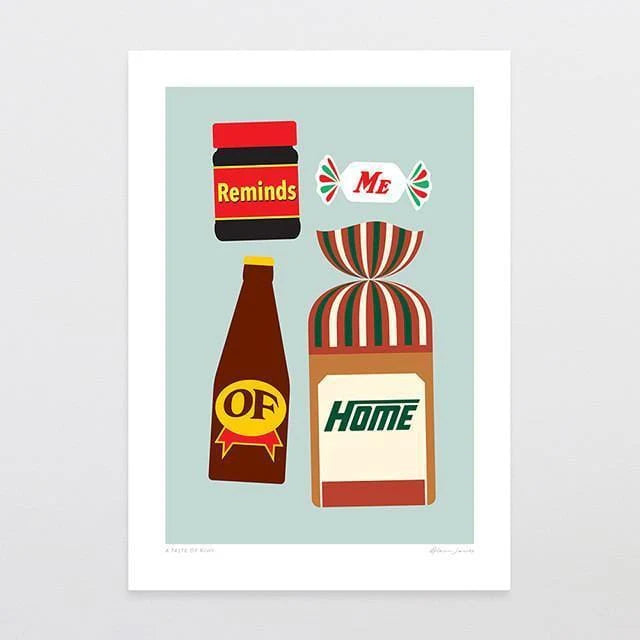 A Taste of Kiwi Art Print