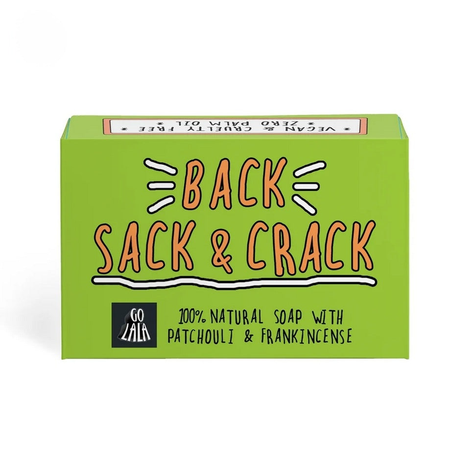 Back Sack & Crack Soap Bar by Go lala