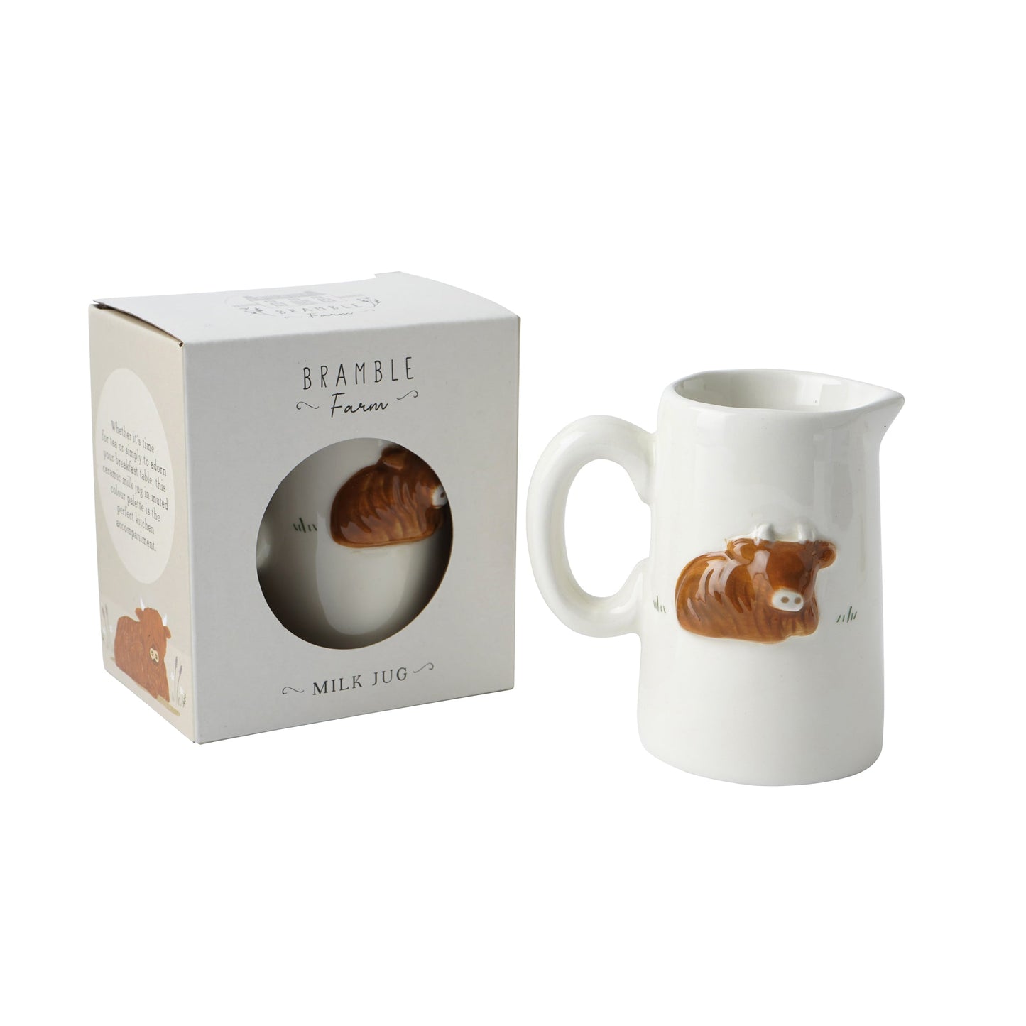 Bramble Farm Highland Cow Milk Jug