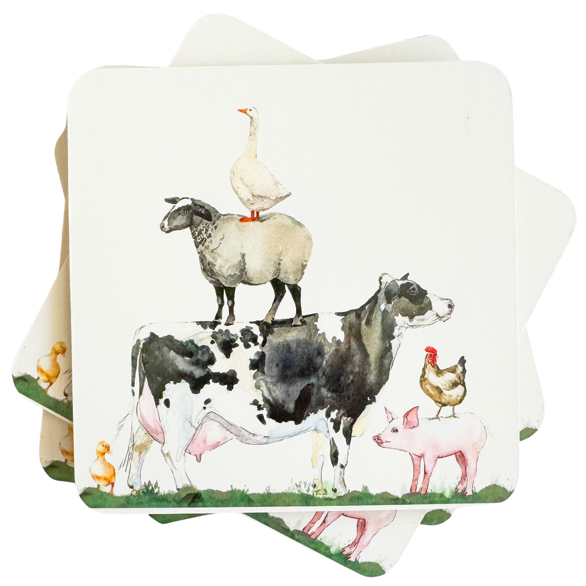 Farmyard Coasters 4 Pack
