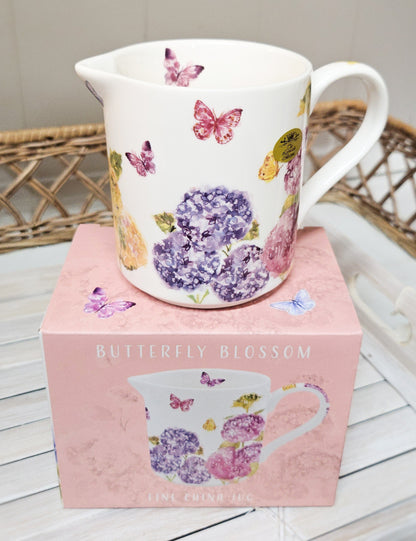 Butterfly Blossom Jug