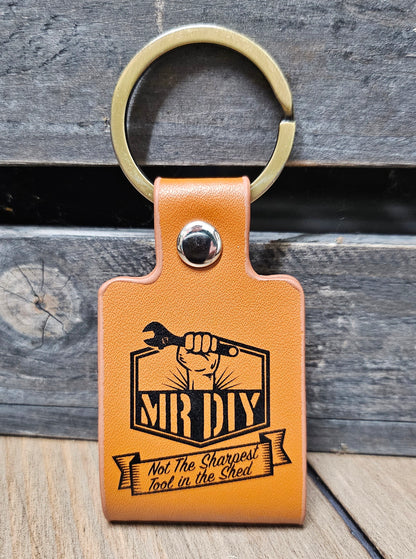 The Genuine Gent Co Leather Keychains