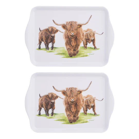 Ashdene Highland Herd 2pk Scatter Tray