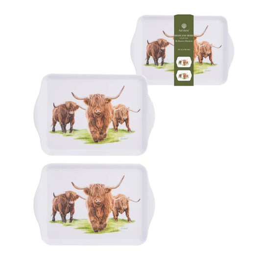 Ashdene Highland Herd 2pk Scatter Tray