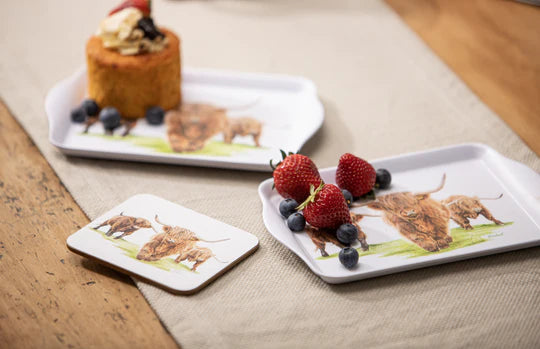 Ashdene Highland Herd 2pk Scatter Tray