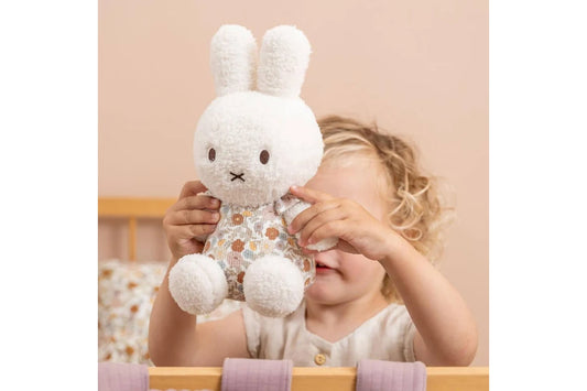 Miffy Soft Toy - Vintage Flowers