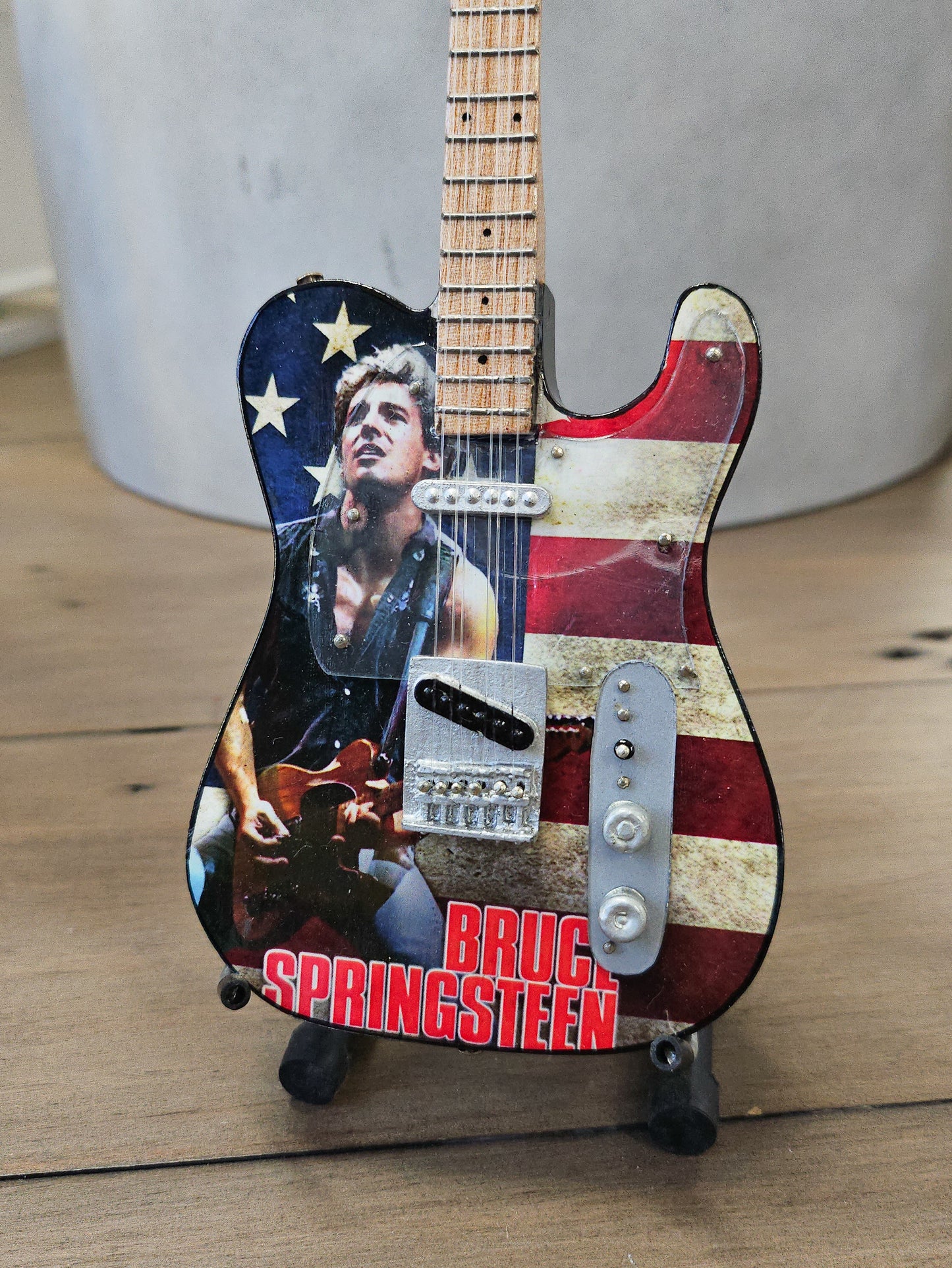 Bruce Springsteen Miniature Guitar