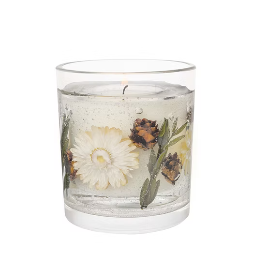 Nature's Gift Amber Woods & Blossom Wax Gel Candle