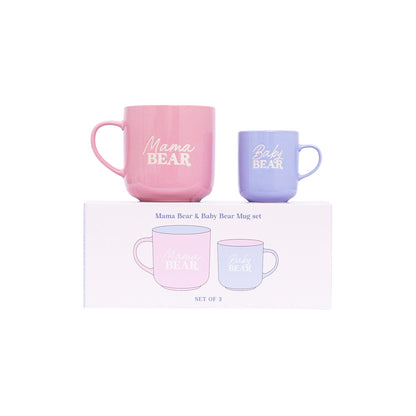 Mum & Baby Bear Mug Set