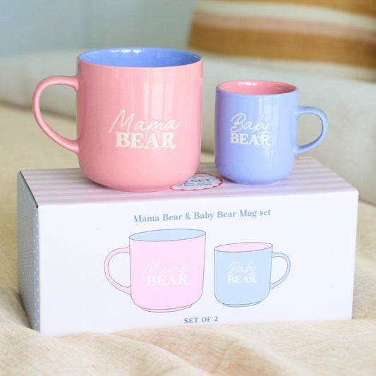 Mum & Baby Bear Mug Set