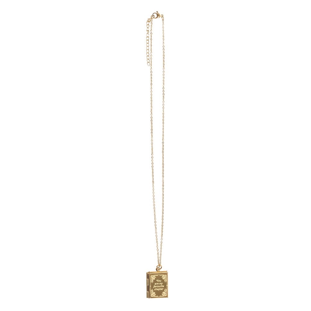Book Shaped Locket Neckalce