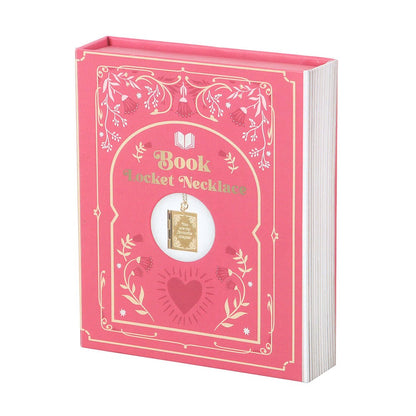 Book Shaped Locket Neckalce