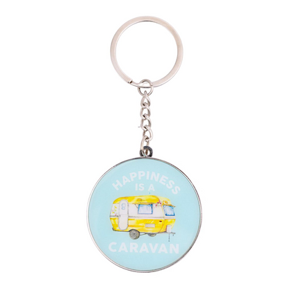 Caravan Happiness Keychain