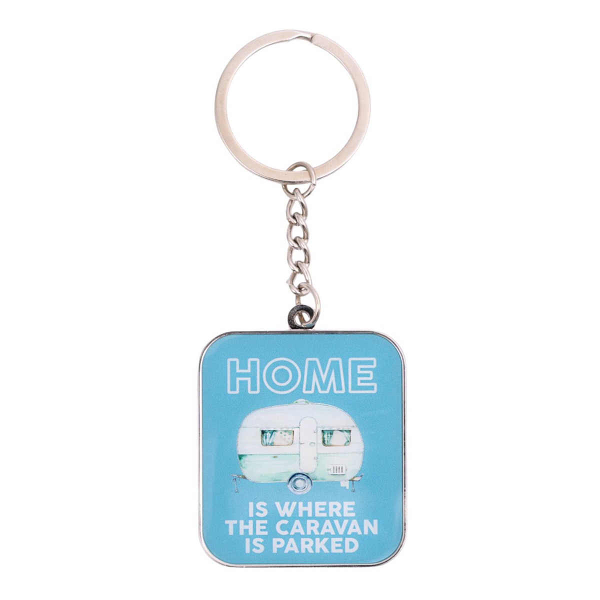 Caravan Home Keychain