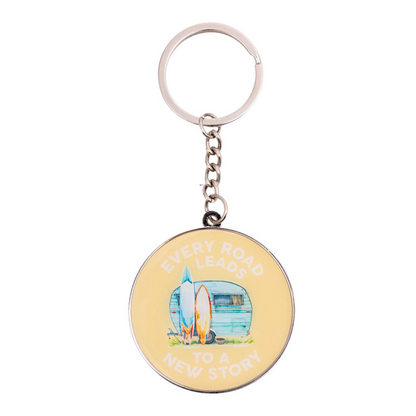 Caravan Story Keychain