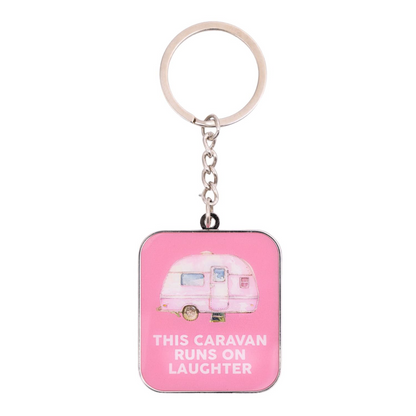 Caravan Laughter Keychain