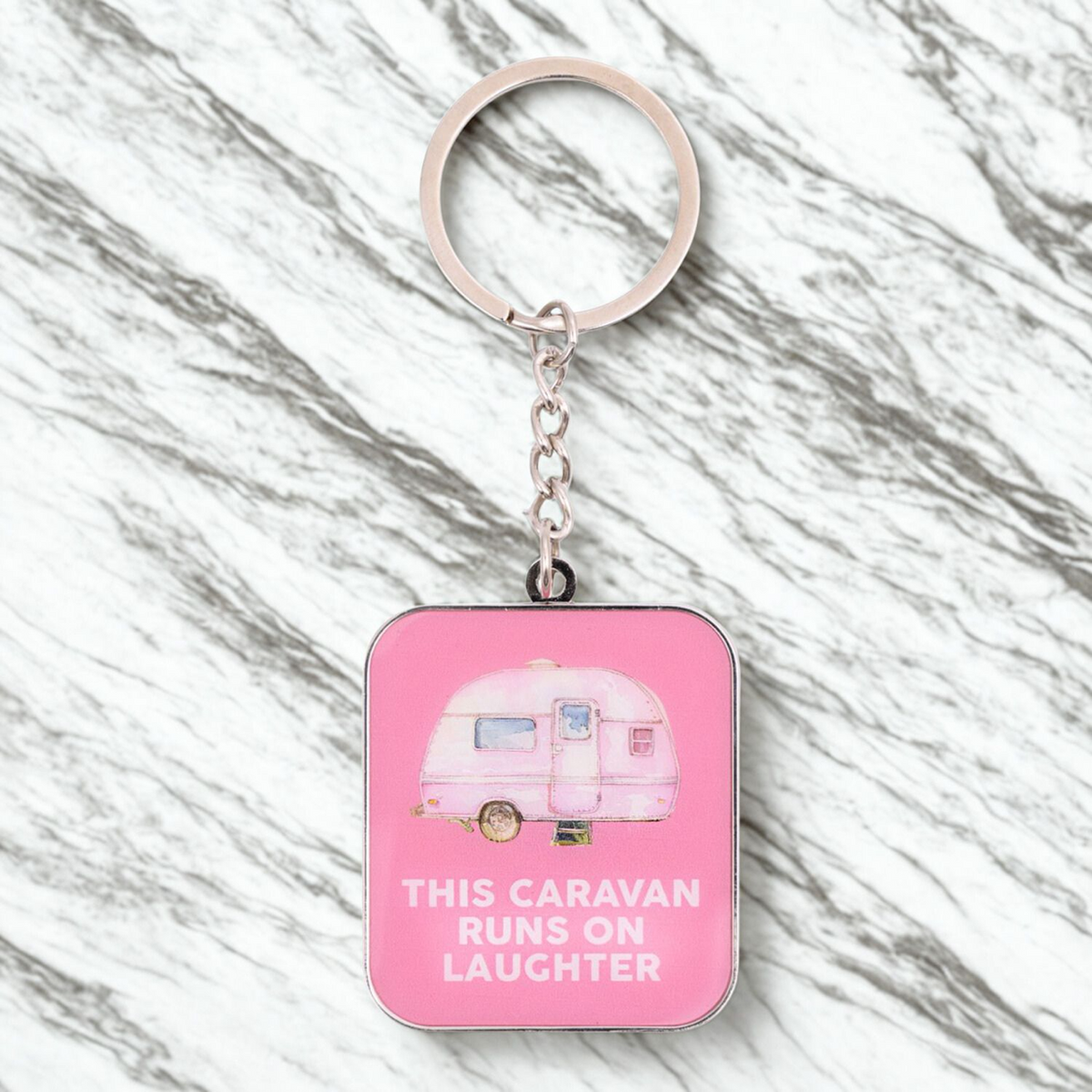Caravan Laughter Keychain