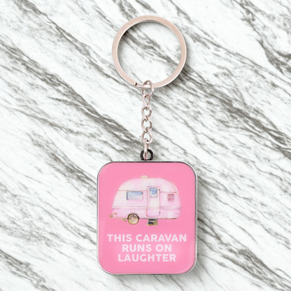 Caravan Laughter Keychain