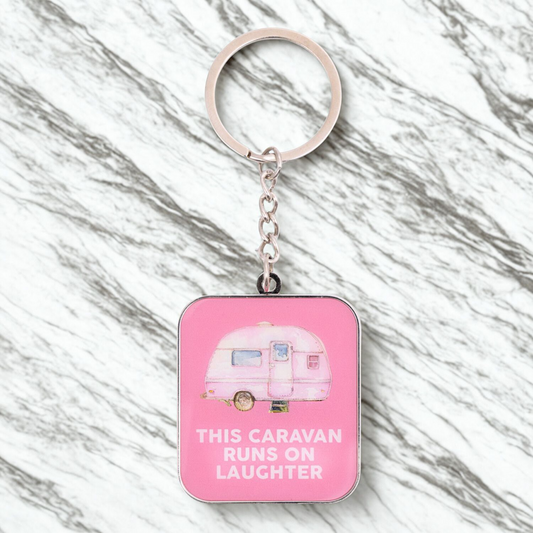 Caravan Laughter Keychain