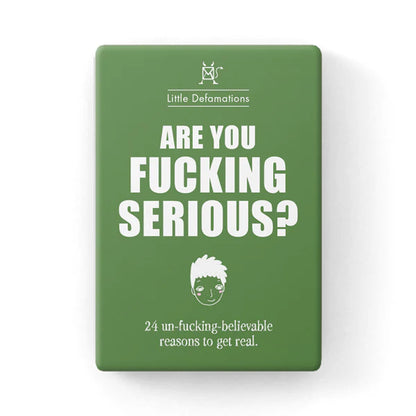 Are You Fucking Serious? - 24 Card Pack Little Defamations