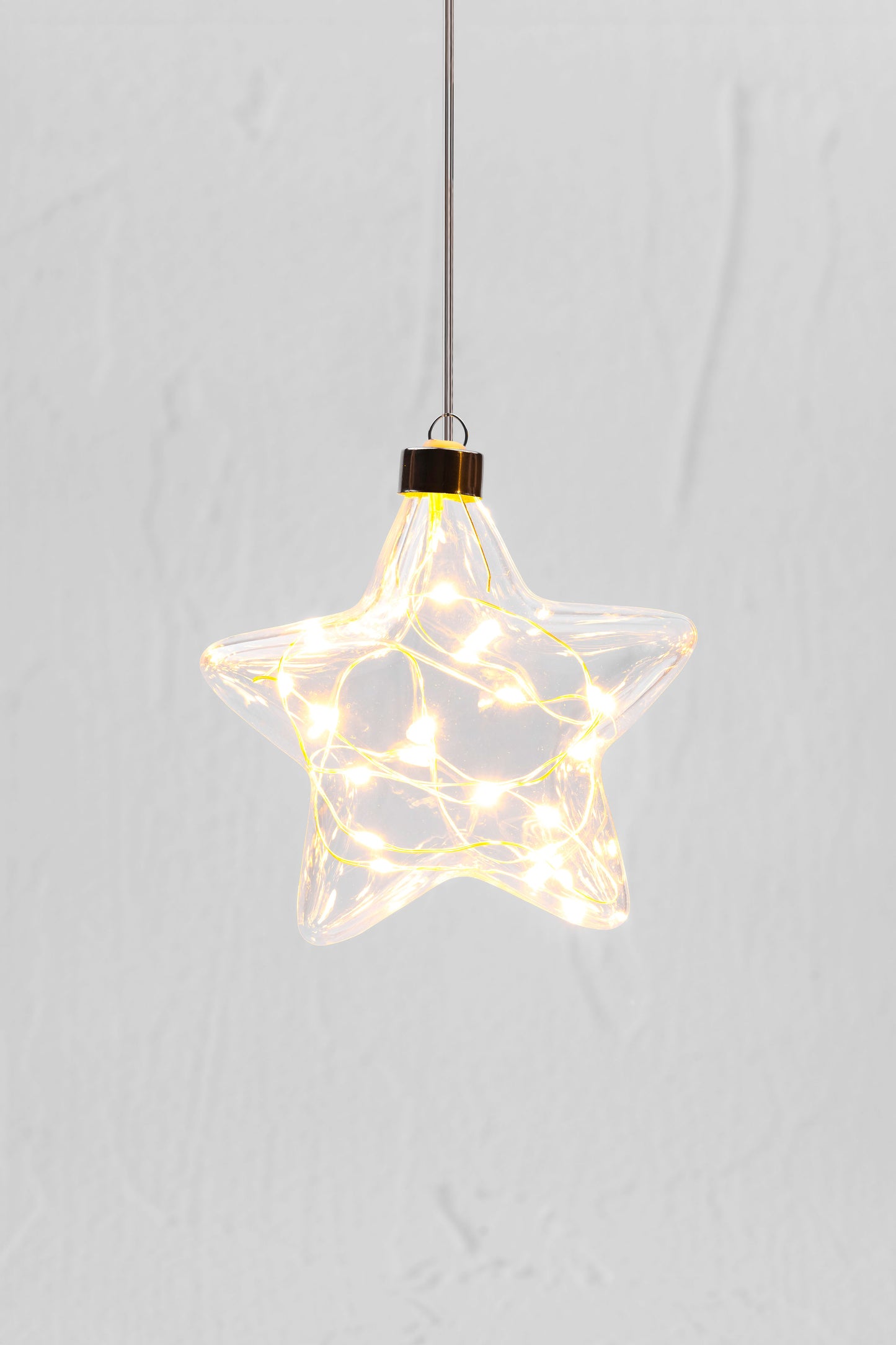 Star Hanging Glass Light