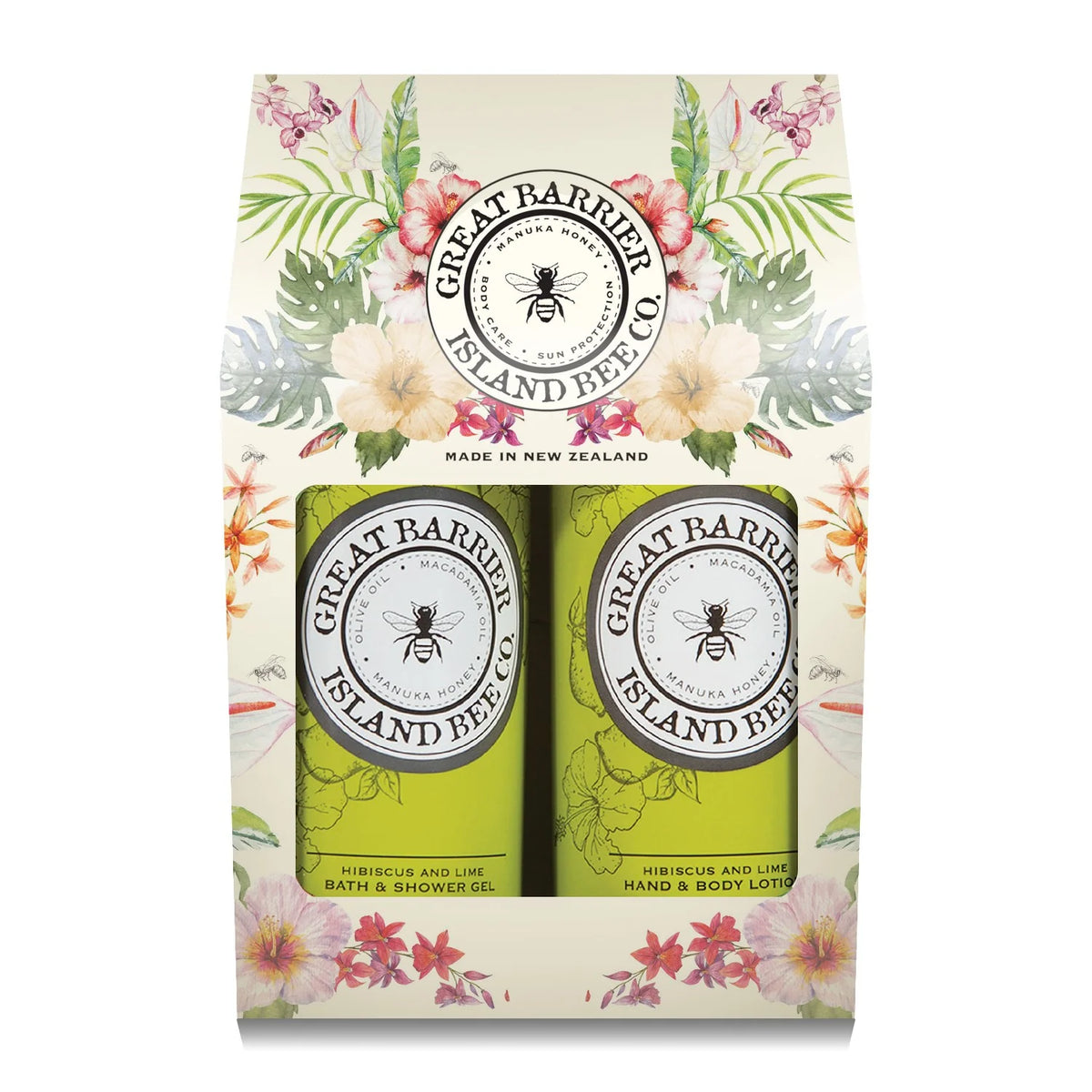 Hibiscus & Lime Gift Pack - Great Barrier Island Bee Co