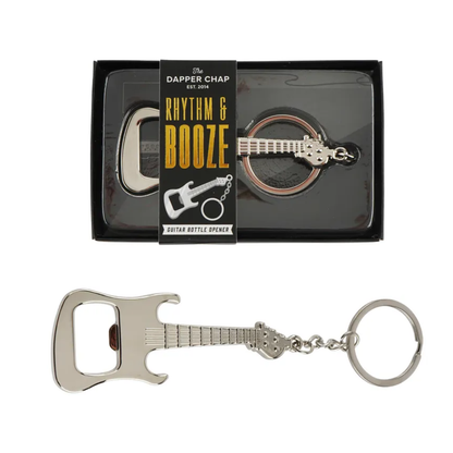 Guitar Bottle Opener Keyring