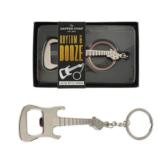 Guitar Bottle Opener Keyring