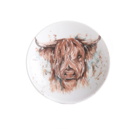 Highland Cow Trinket Dish