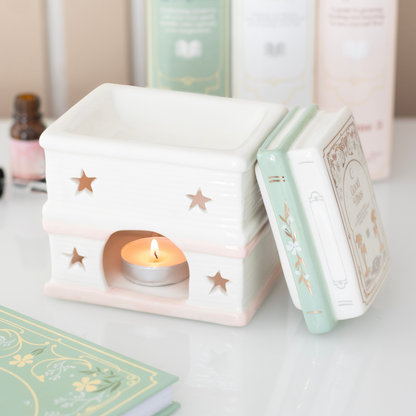 Book Stack Oil Burner & Wax Melt