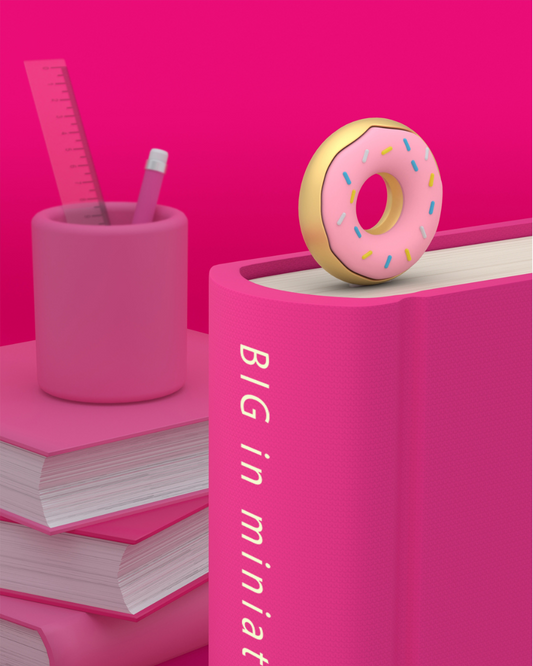 Donut Bookmark by Metalmorphose