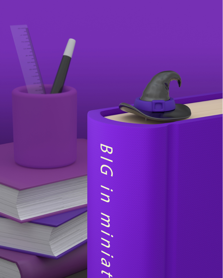 Wizard Hat Metalmorphose Bookmark