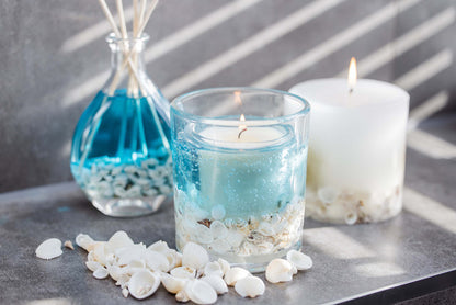 Nature's Gift Ocean Natural Wax Gel Candle