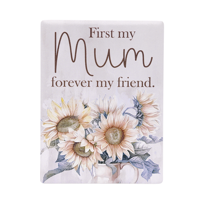 Mum Ceramic Magnet - Saddle & Bloom