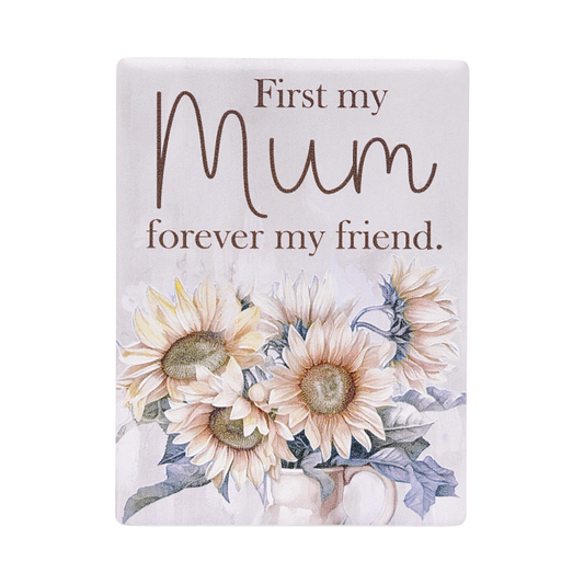 Mum Ceramic Magnet - Saddle & Bloom