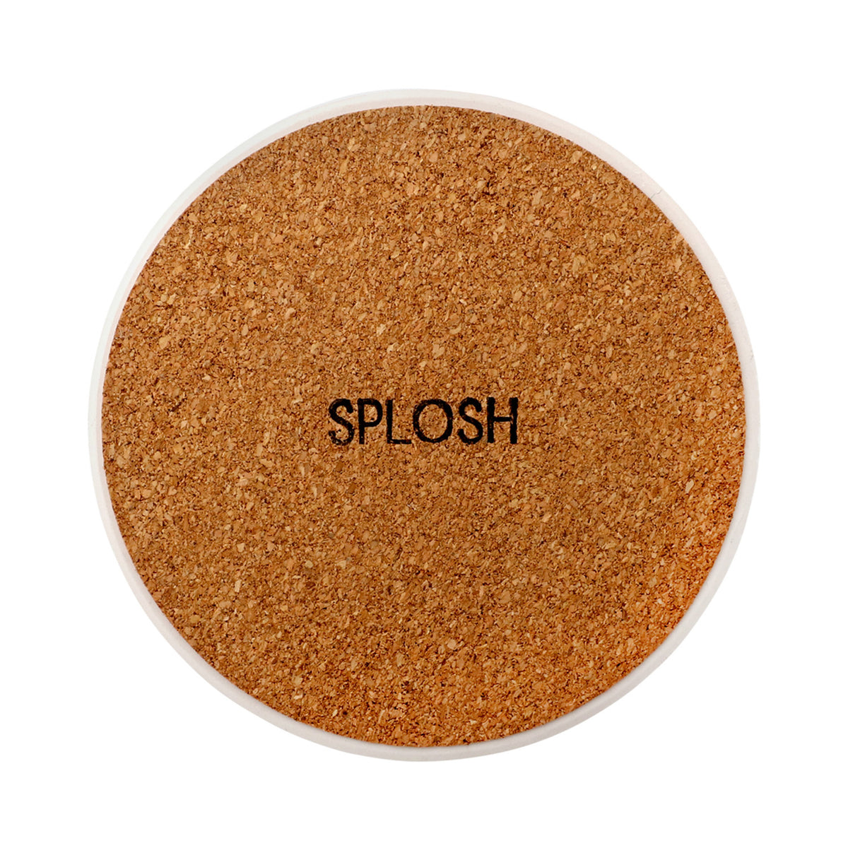 Highland Calf Ceramic Coaster - Saddle & Bloom