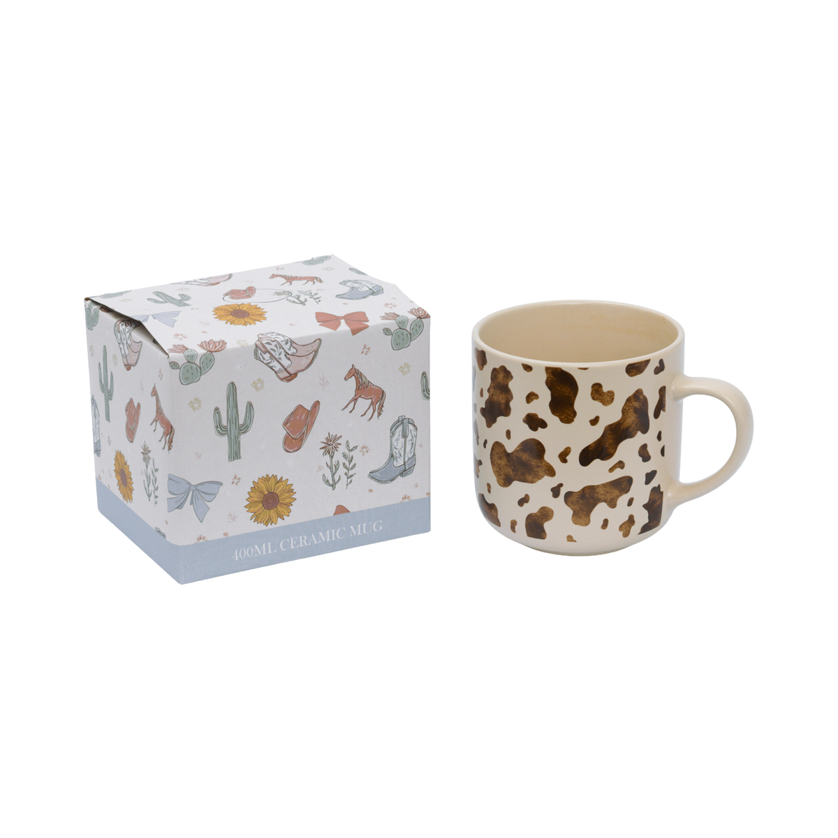 Cow Mug - Saddle & Bloom