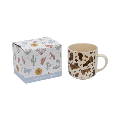 Cow Mug - Saddle & Bloom