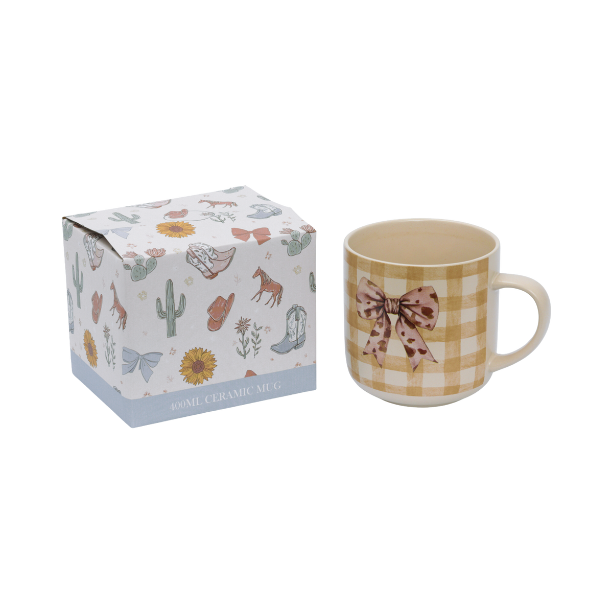Bow Mug - Saddle & Bloom