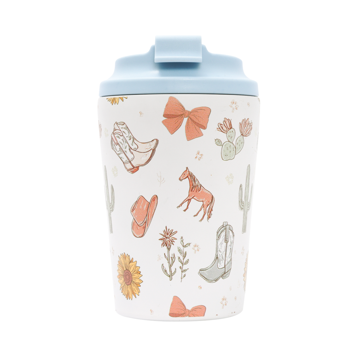 Country Insulated Coffee Cup - Saddle & Bloom