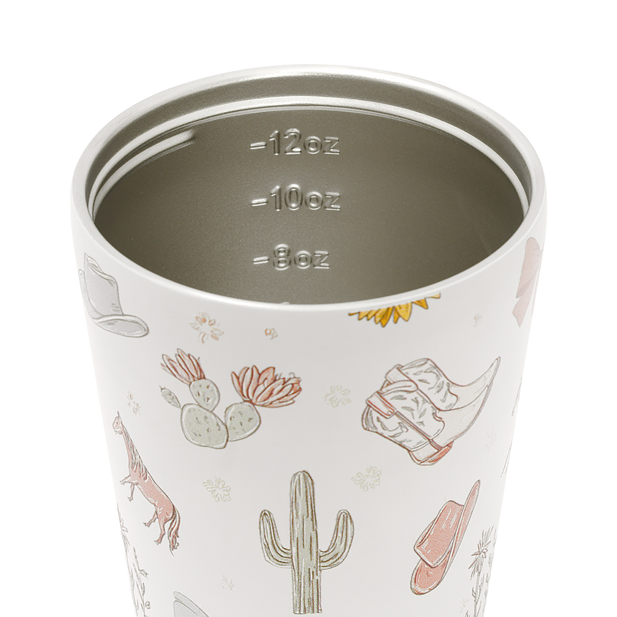 Country Insulated Coffee Cup - Saddle & Bloom