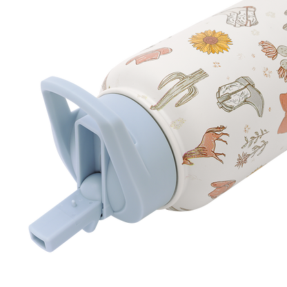 Country Insulated Drink Bottle - Saddle & Bloom