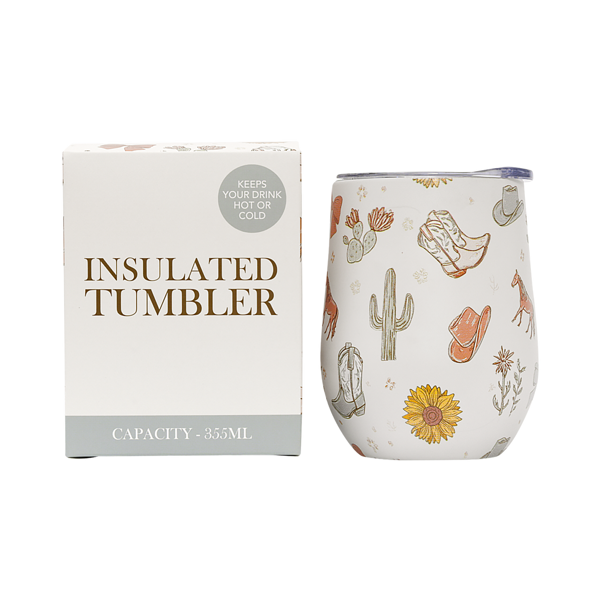 Saddle & Bloom Insulated Tumbler